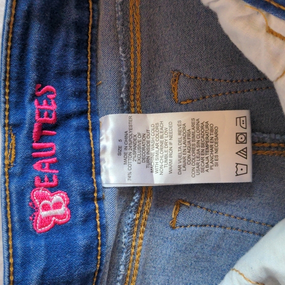Beautees Blue Denim Jeans - Picture 4 of 5